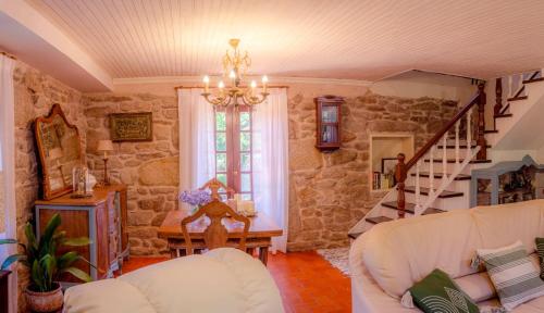Koplietošanas atpūtas telpa ar TV, Casa rural Catro do Lugarexo in Vilarmaior