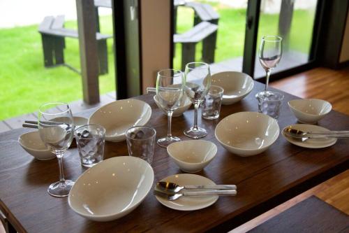 오키나와 본섬 今泊邸 4성급 싱글룸 로비