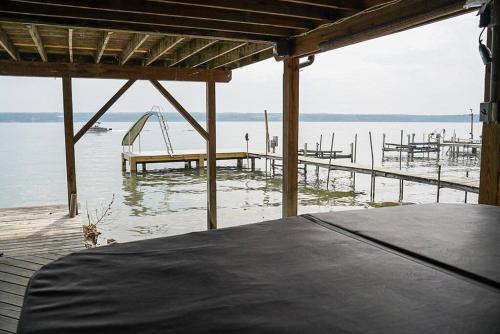 View, Sunset Oasis Cottage in Aurora