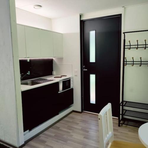 a cabin in the park in Rauma