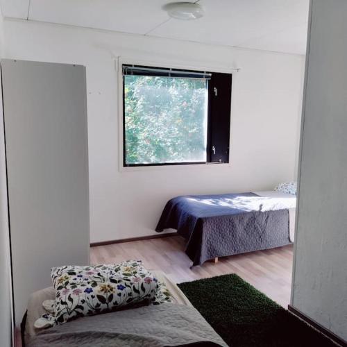 a cabin in the park in Rauma