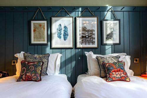 Chambre avec 2 lits