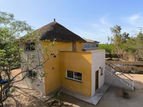 阳台/露台, Campement Houefa in 旦加恩