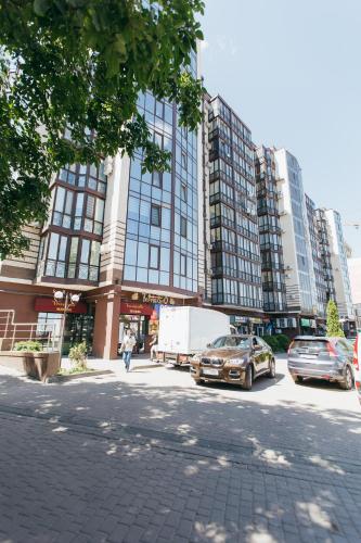 A szálláshely kívülről, ATLANT luxury Big Family Five Apart - ТЦ ДЕПОТ in Chernivtsi