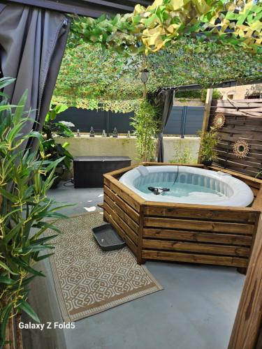 Maison de campagne climatisé avec Option SPA gîte à louer La Tuilerie