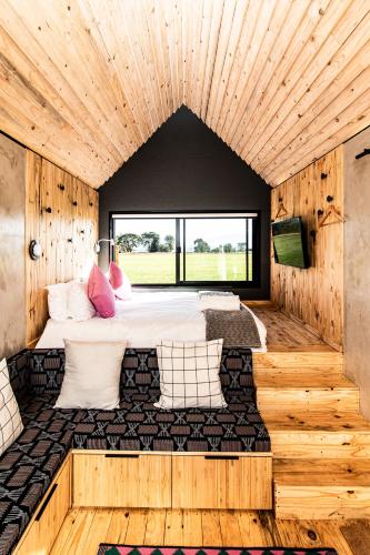 Felles stue/TV-område, Modern Cabin in Malkerns in Malkerns