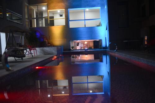Swimming pool, SANA Hotel in Abidjan