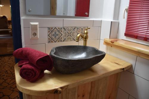 Vannituba, Alte Stellmacherei in Rothenburg