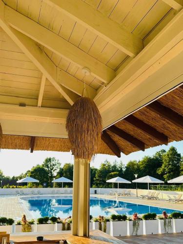 Ресторан, Warmia Resort in Пентіни