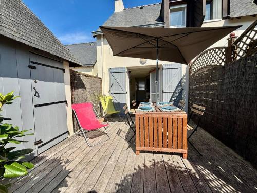 Maison Plage Carnac T3, 4 pers, Terrasse et Jardinet, à 200m de la mer - FR-1-377-87