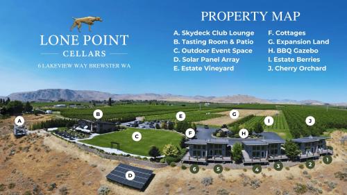 Faciliteter, Lone Point Cellars in Hartline