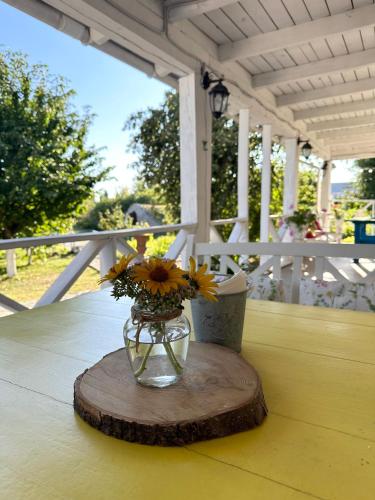 Maison Blanche Ecohousе in Poselok Mytnytsya