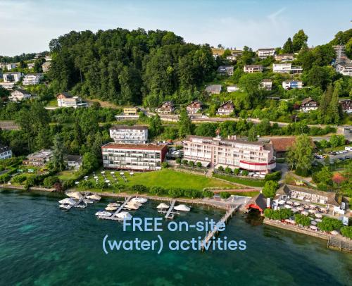 Hermitage Lake Lucerne - Beach Club & Lifestyle Hotel — hotel in Seeburgstrasse 72, Lucerne CH, 6000