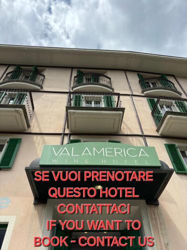 Viesnīcas āriene, Hotel Ristorante Val America in Sernio
