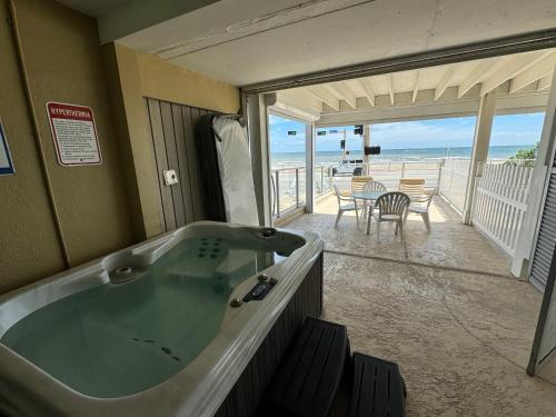 Uitzicht, Gaido's Seaside Inn in Galveston (TX)