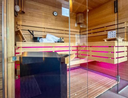 桑拿, Ferienhaus Casa Deluxe Dockweiler Eifel in 德賴布呂克