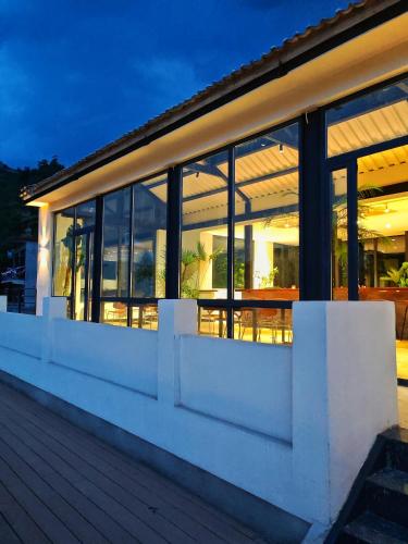 Exterior view, Wuji Inn - The Great Wall of China Huanghuacheng near Great Wall at Huanghuacheng