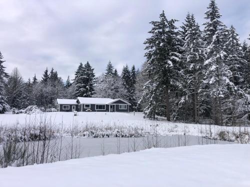 Pond view at Claymore in Qualicum Beach, Canada