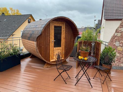 Sauna, Tauber Sonnen Lodge in Tauberbischofsheim