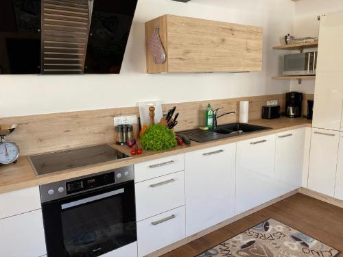 Kitchen, Tauber Sonnen Lodge in Tauberbischofsheim