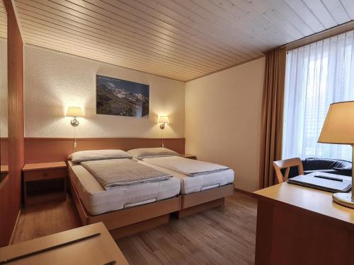 Double Room with Garden View room in Hotel Rossli