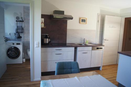 virtuve, Ferienwohnung im Obstgarten in Achberg