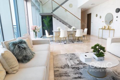 Luxury 4BR Penthouse- 2 Floors, Creek View, Netflix, Dubaj (zdjęcie 10)