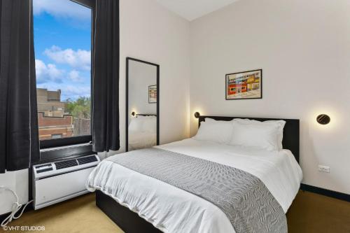 Logan Square SRO Hotel in Chicago, USA
