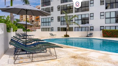 Apartment room in Acapulco Retreat with Bay Views & Amenities