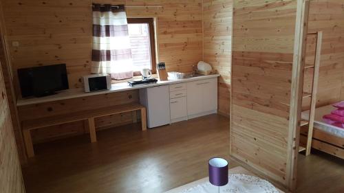 1 double bed, 1 twin bed, 1 sofa bed