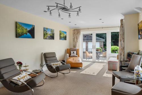Balkons/terase, The Bay Tree Bed & Breakfast in Alton (Staffordshire)