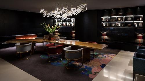 ห้องอาหาร, Qianzitong First Seeing Hotel in เขตชางผิง