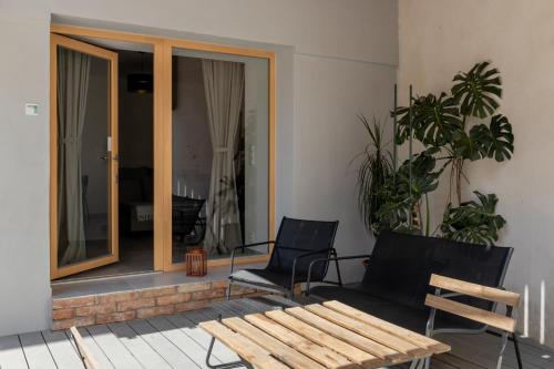 Balkon/terasa, BALANCE apartments in Znojmo