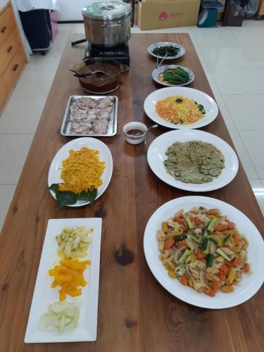 Restaurant, Hakka Eco-farm 雅歌園民宿食農教育有機農場 in Central