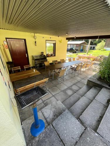 Balkons/terase, Ferienheim Mosbach in Wutha-Farnroda