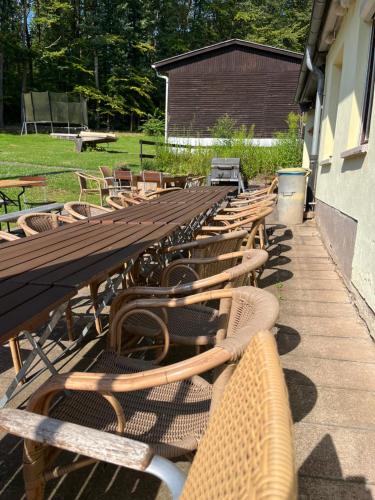 Balkons/terase, Ferienheim Mosbach in Wutha-Farnroda
