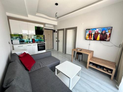 Denize kolay ulaşım lüks ev, Antalya