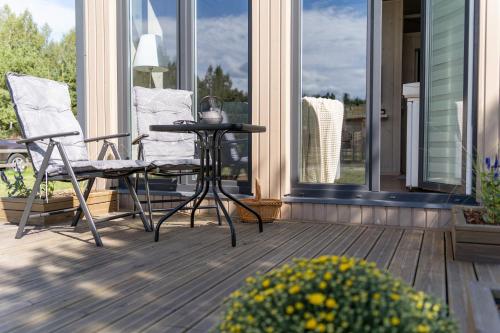 Erkély/terasz, Forrest Guest House Ameli in Kesterciems