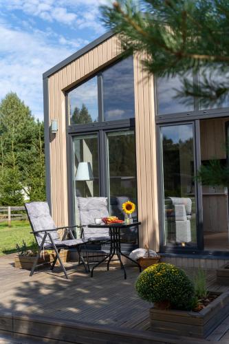 Kilátás, Forrest Guest House Ameli in Kesterciems