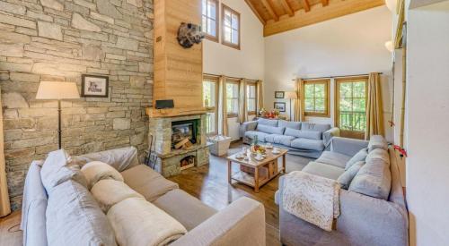 Chalet Aspen - Chalet 170m2 - 6 chambres, 6 salles de bain, sauna MAE-3405 in เลเบรวิแยร์