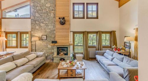 Chalet Aspen - Chalet 170m2 - 6 chambres, 6 salles de bain, sauna MAE-3405 in เลเบรวิแยร์