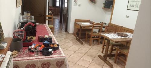 Ēdiens un dzērieni, B&B Bourg in Donnas