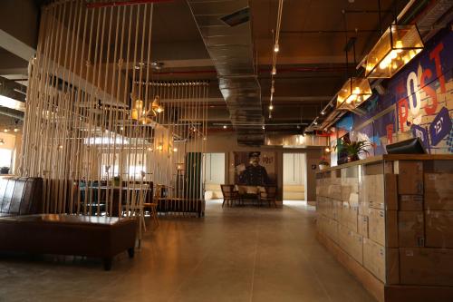 Aufenthaltsraum/TV-Zimmer, The Post Hostel in Jerusalem