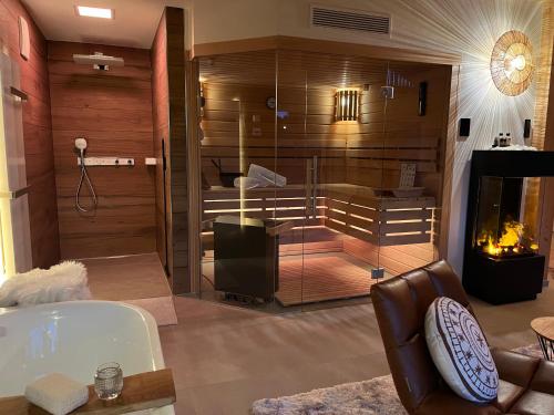 cabină de duș, Ferienhaus Casa Deluxe Dockweiler Eifel in Dreis-Bruck