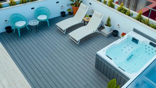 Aparthotel Luz de Gades - Suites Spa Gym - Adults Only - 온수 욕조