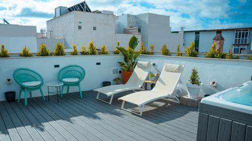 Aparthotel Luz de Gades - Suites Spa Gym - Adults Only - 온수 욕조