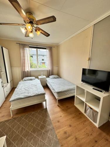Private room and bathroom in the heart of Drammen in Drammen