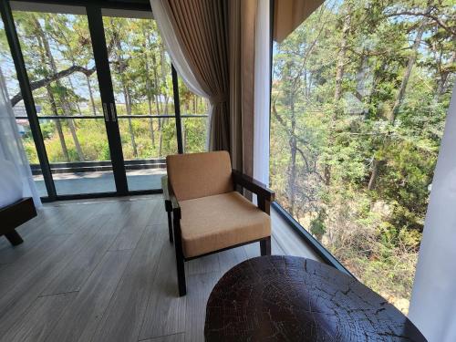 Uitzicht, LHASA near Linh Son Pagoda