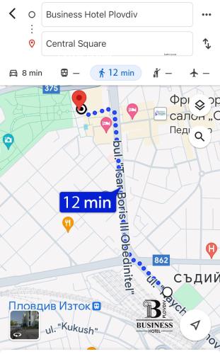 Studio room in Business Hotel Plovdiv - Central Location