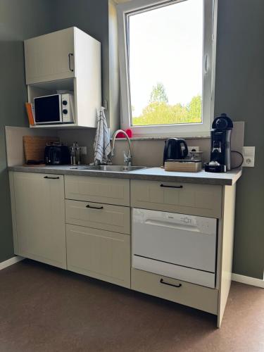 Mutfak, Comfort Apartment - mit 4 Betten in Urbach-Kirchdorf